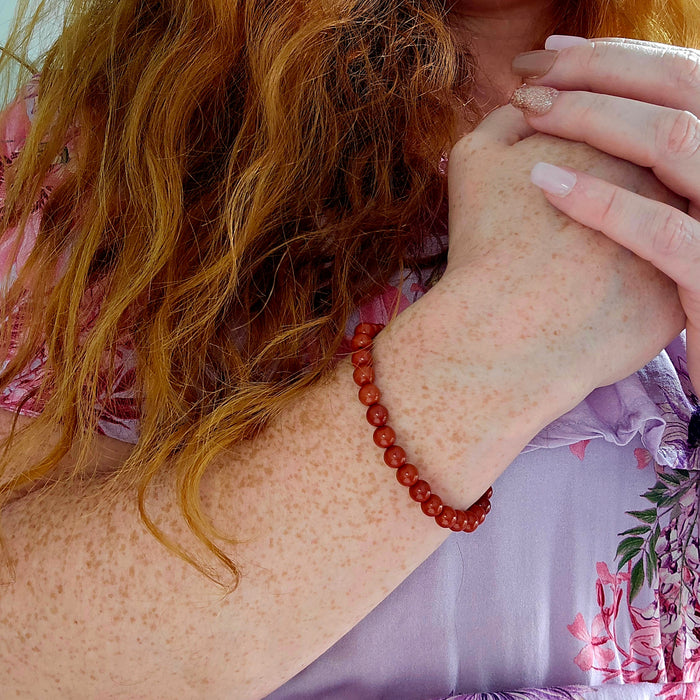 Red Jasper bracelet