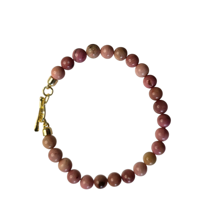 Morganite bracelet