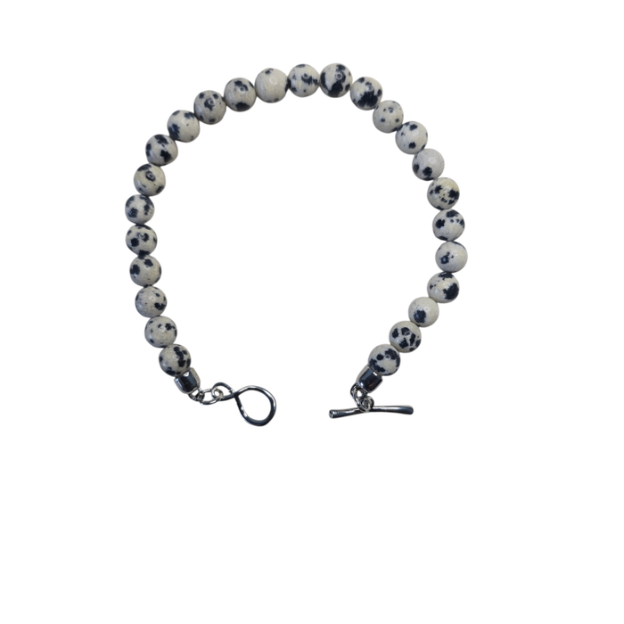 Dalmatian Jasper bracelet