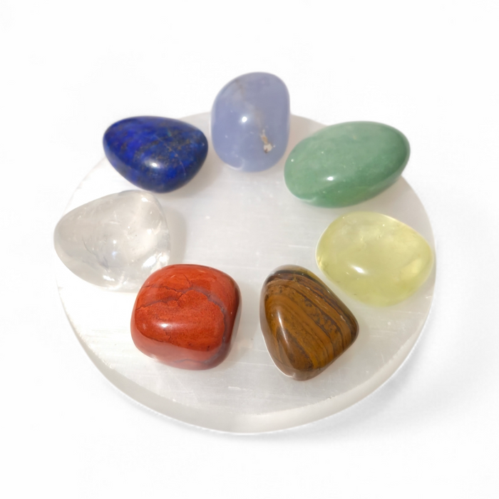 Chakra tumble mineral kit