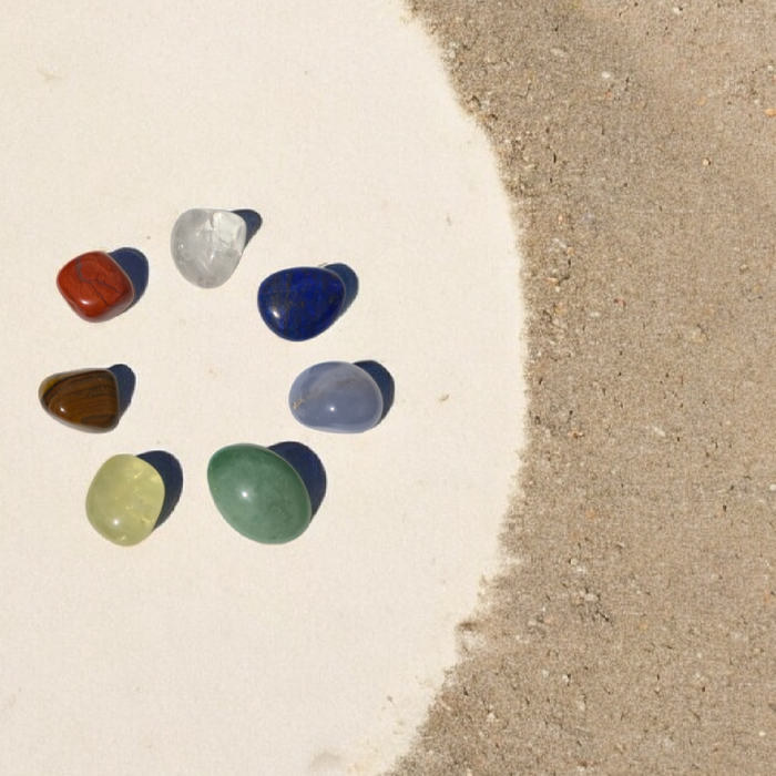 Chakra tumble mineral kit