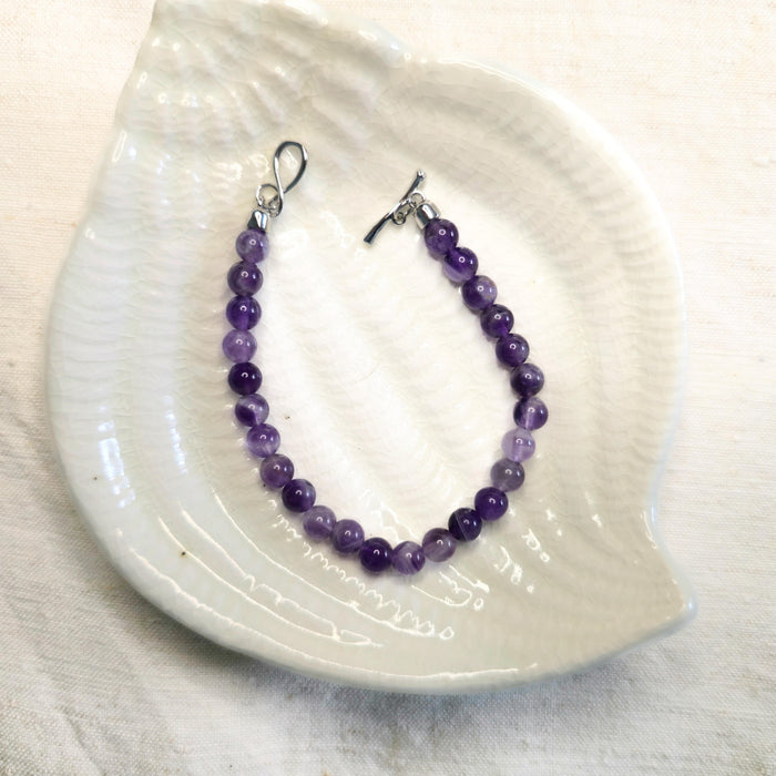 Amethyst bracelet