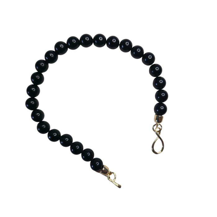 Obsidian bracelet