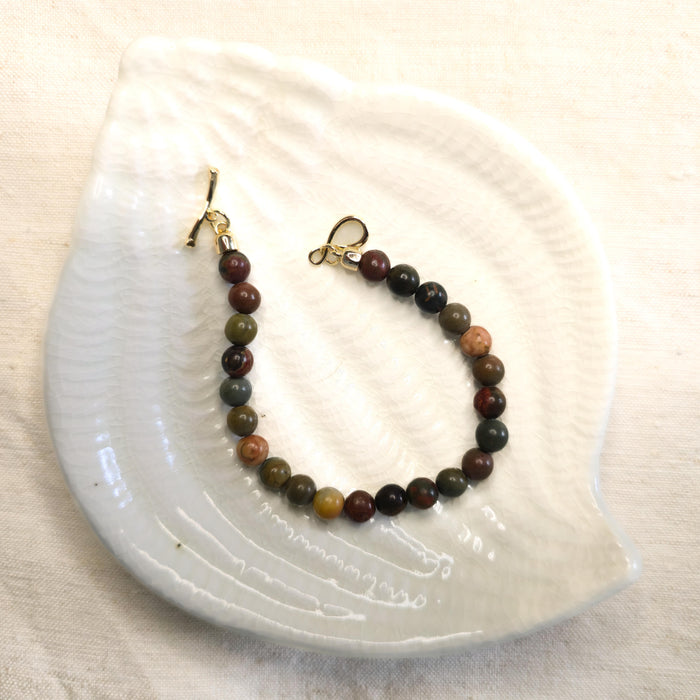 Cherry Creek Jasper bracelet