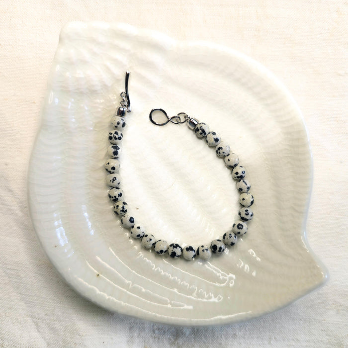 Dalmatian Jasper bracelet